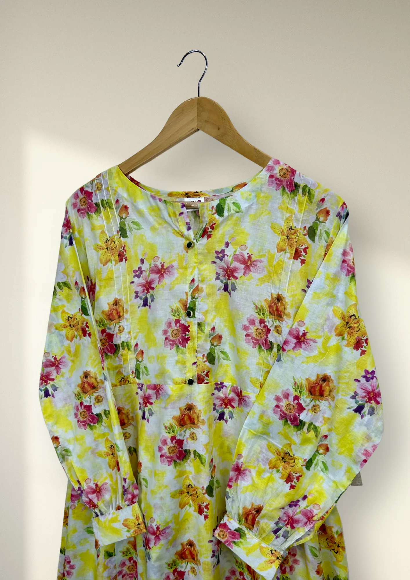 1Pc Printed Lawn Long Tunic PRINT-R24-0018