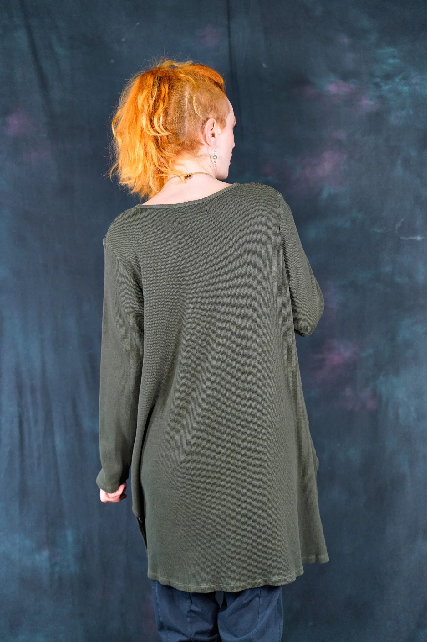 2293 Thermal Voyages Tunic Army Green-P