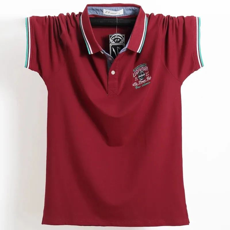 5XL Purple Polo - Badge Business Office Shirt