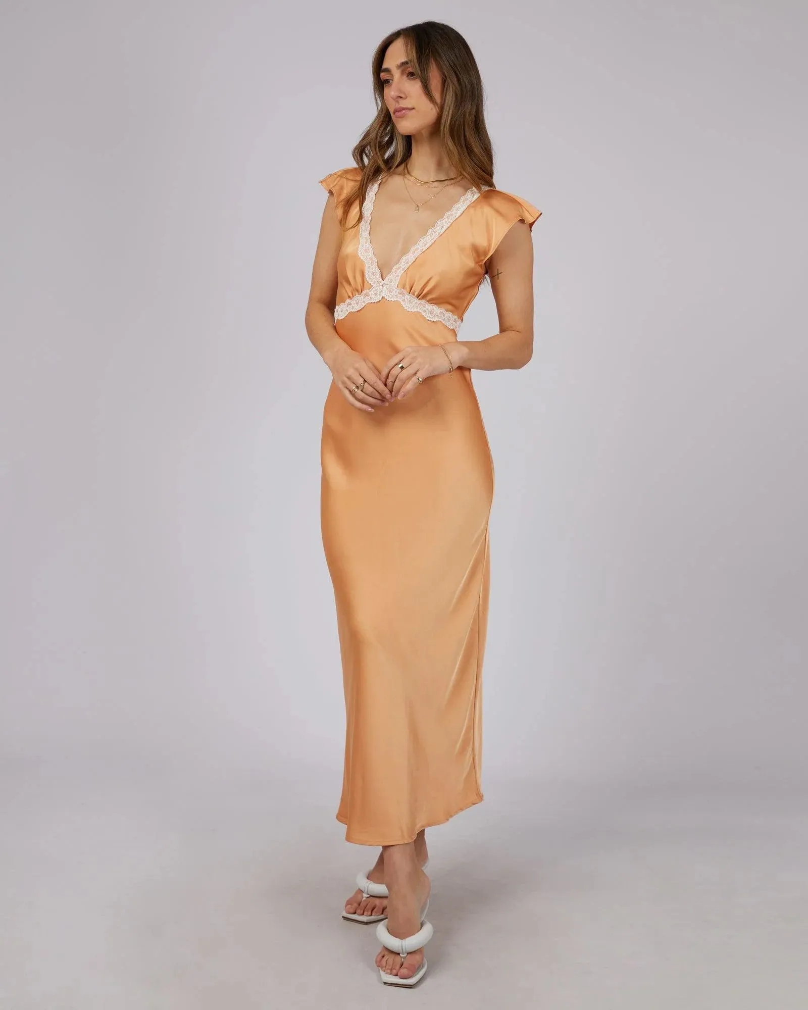 Ashlyn Maxi Dress Orange