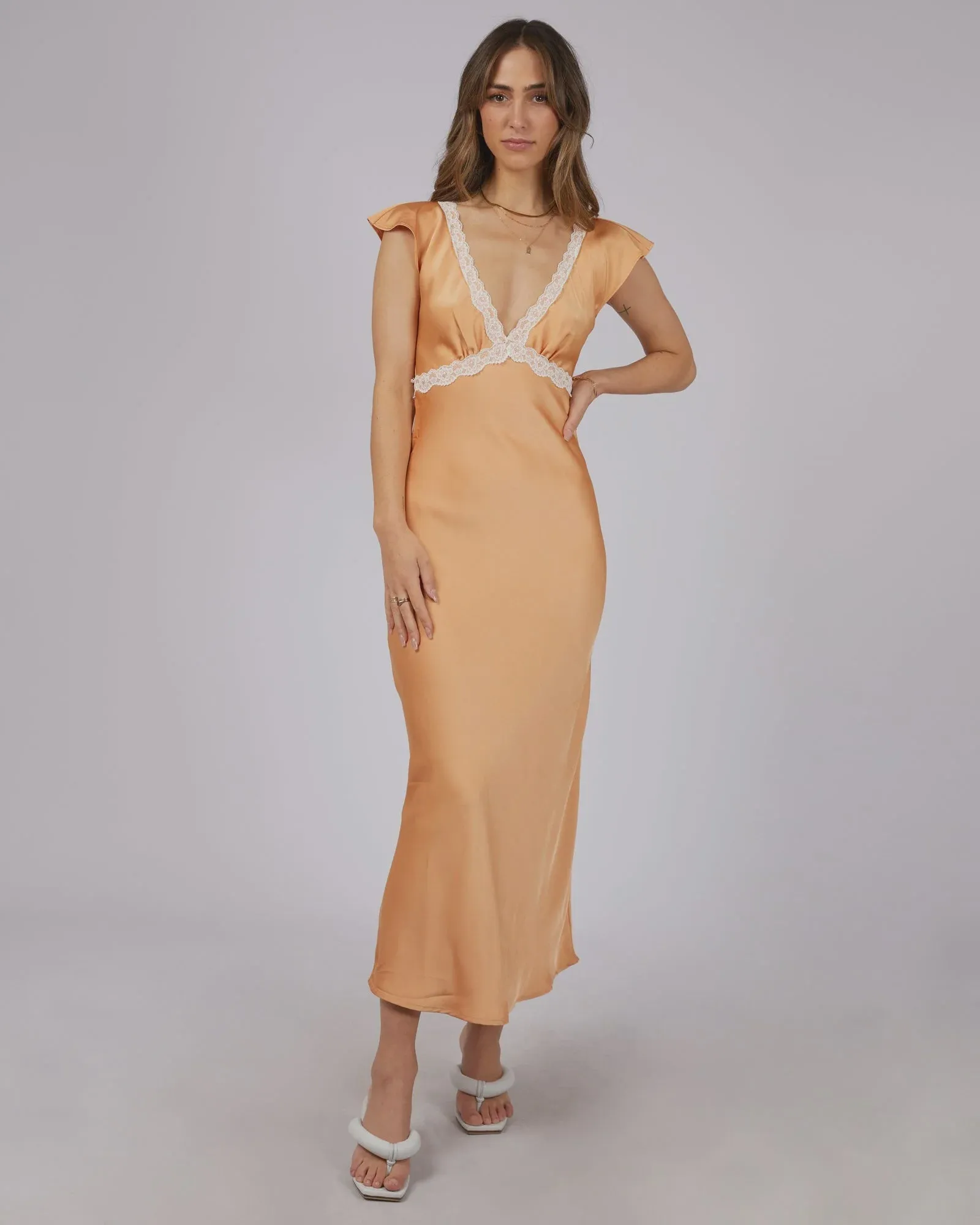 Ashlyn Maxi Dress Orange