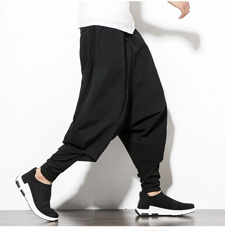 Baggy Low Crotch Pants