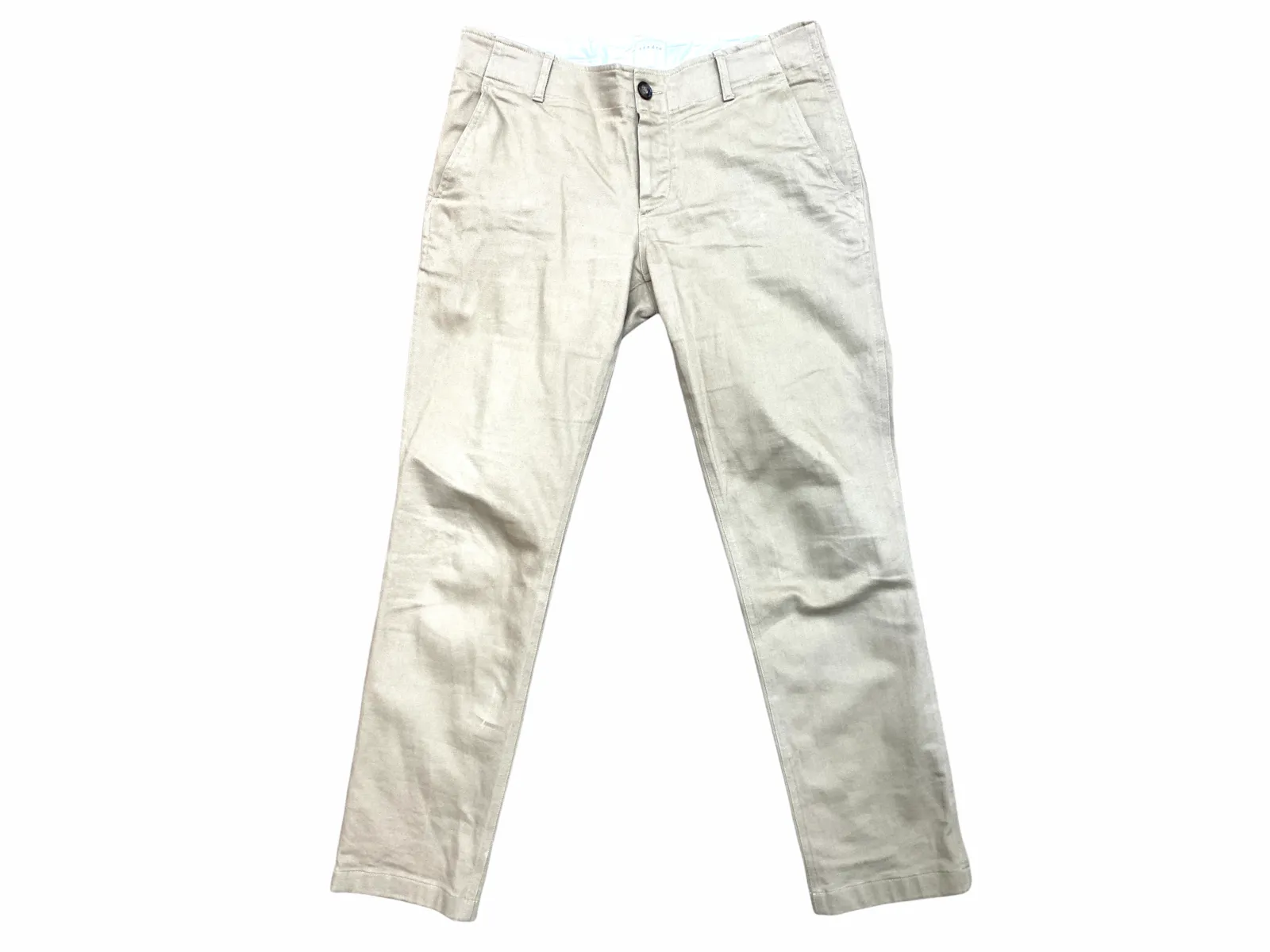 Beige Cotton Chino Pants  Size US 34