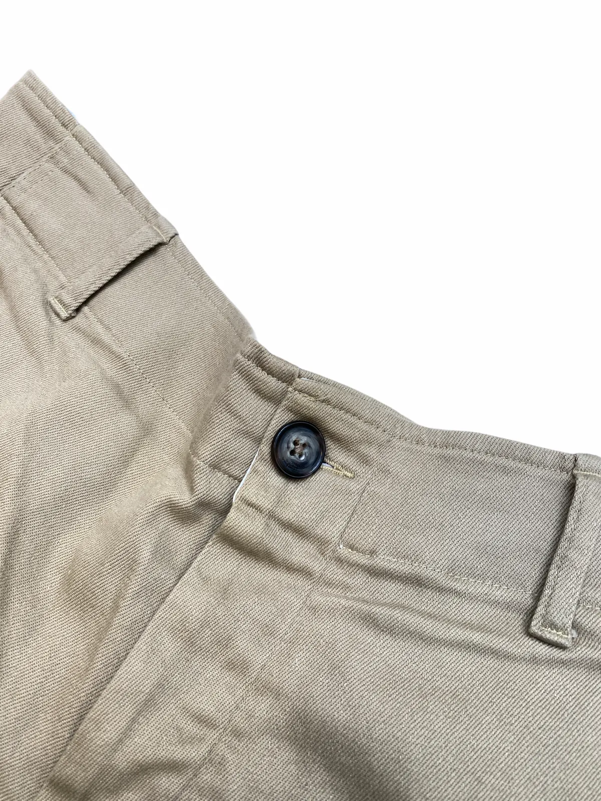 Beige Cotton Chino Pants  Size US 34