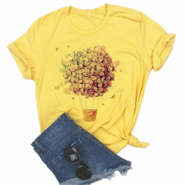 Bicycle Vogue T Shirt Women Summer Casual T Shirts