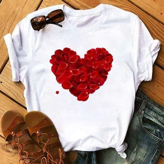 Bicycle Vogue T Shirt Women Summer Casual T Shirts