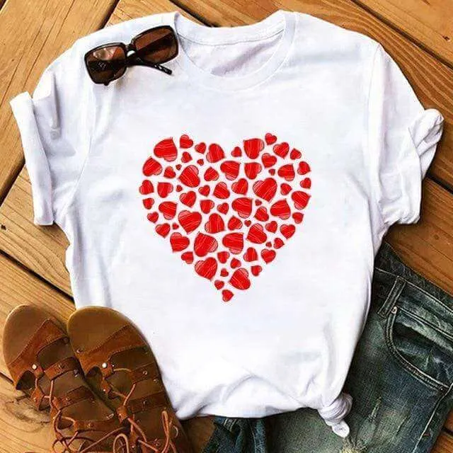 Bicycle Vogue T Shirt Women Summer Casual T Shirts