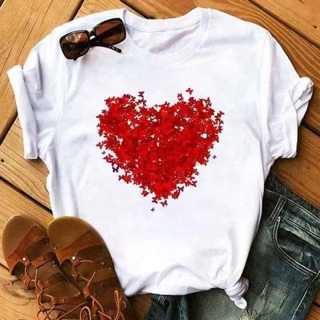 Bicycle Vogue T Shirt Women Summer Casual T Shirts