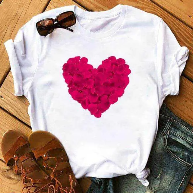 Bicycle Vogue T Shirt Women Summer Casual T Shirts