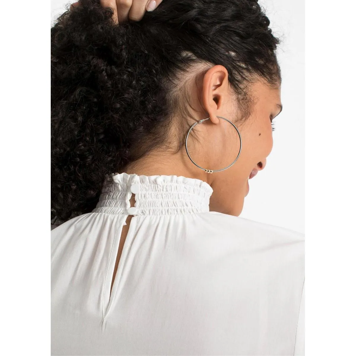 Bodyflirt Ivory Embroidered Blouse