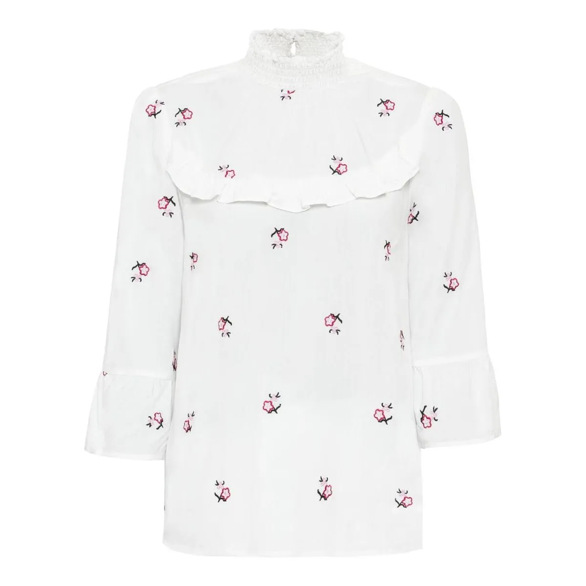 Bodyflirt Ivory Embroidered Blouse