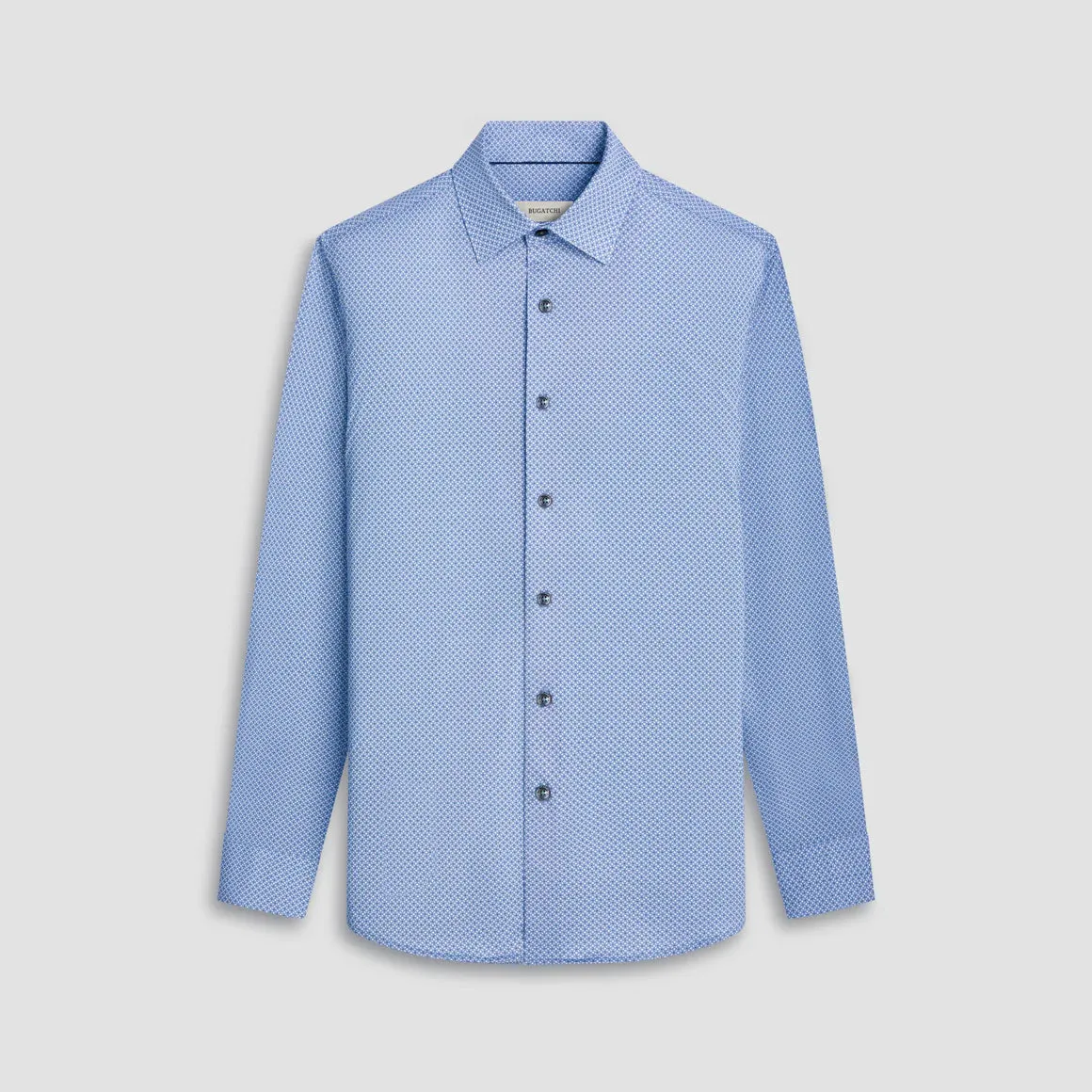 Bugatchi - Long Sleeve - Modern Fit - OOOHCotton Tech - 8 way Stretch - FF9556K60