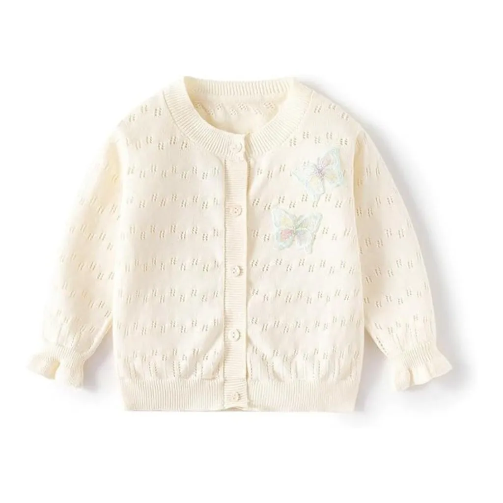 Butterfly Little Girls' Cardigan