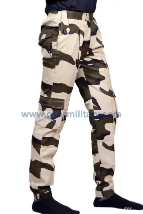 CISF Camo Print Six pocket Pants