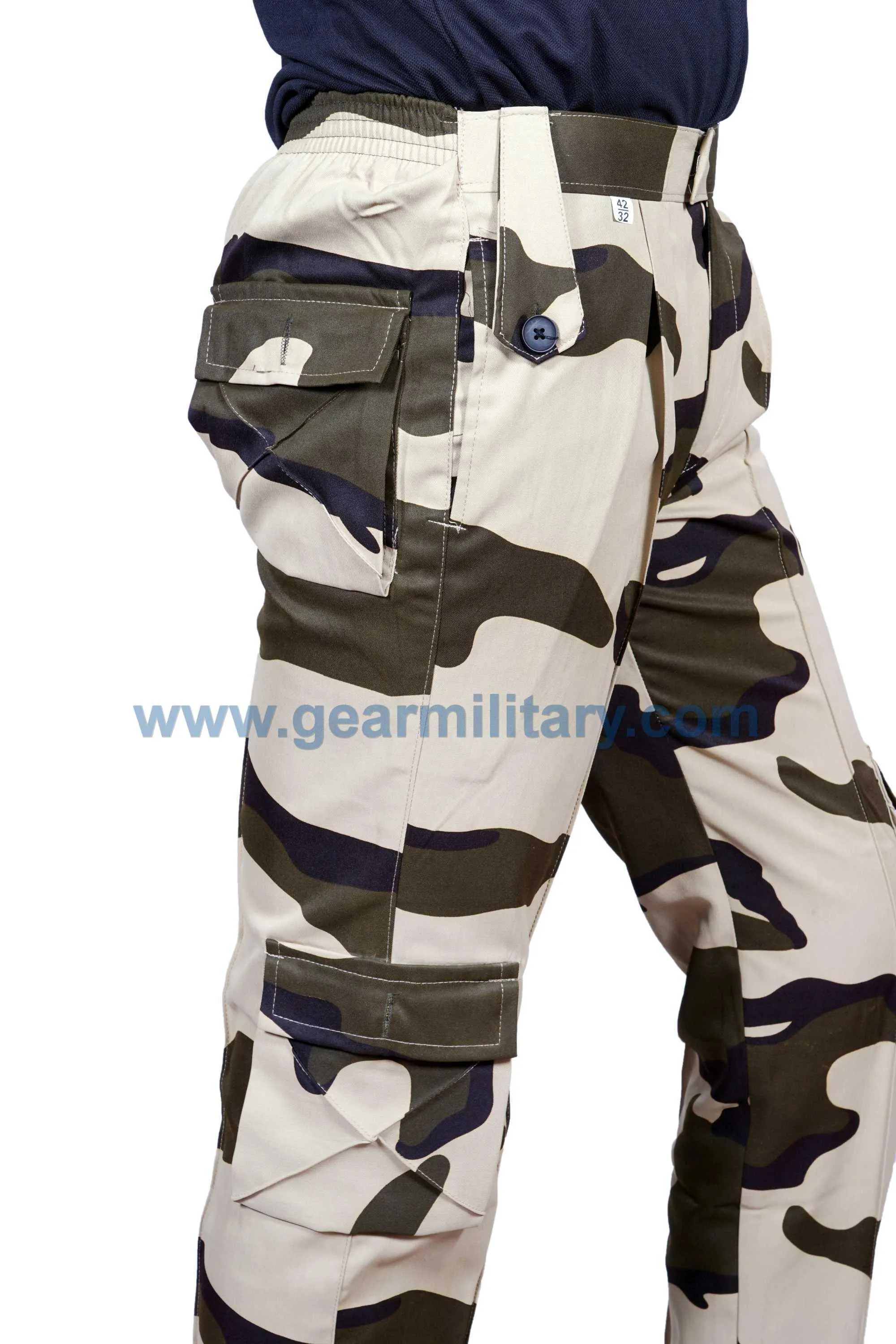 CISF Camo Print Six pocket Pants