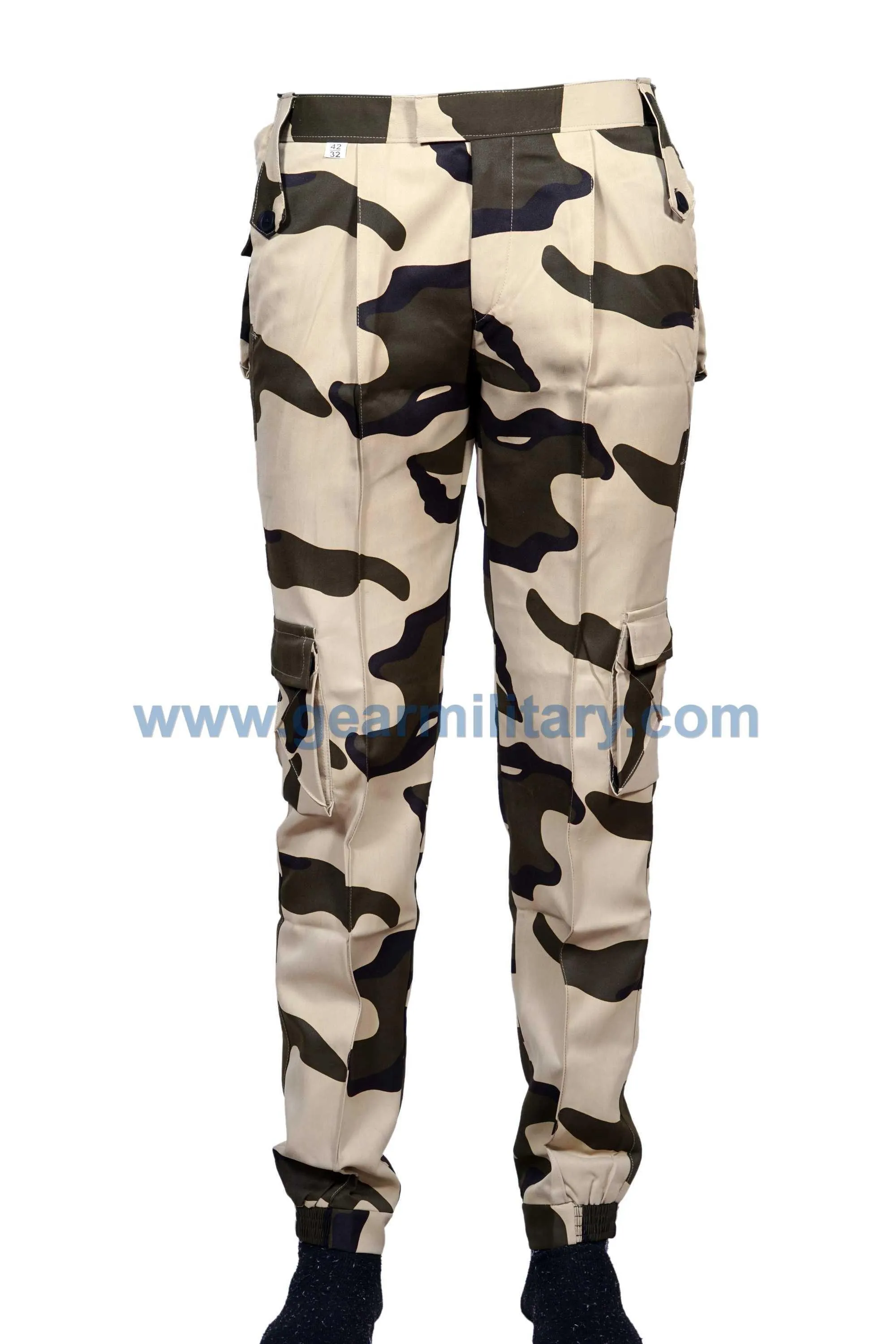 CISF Camo Print Six pocket Pants