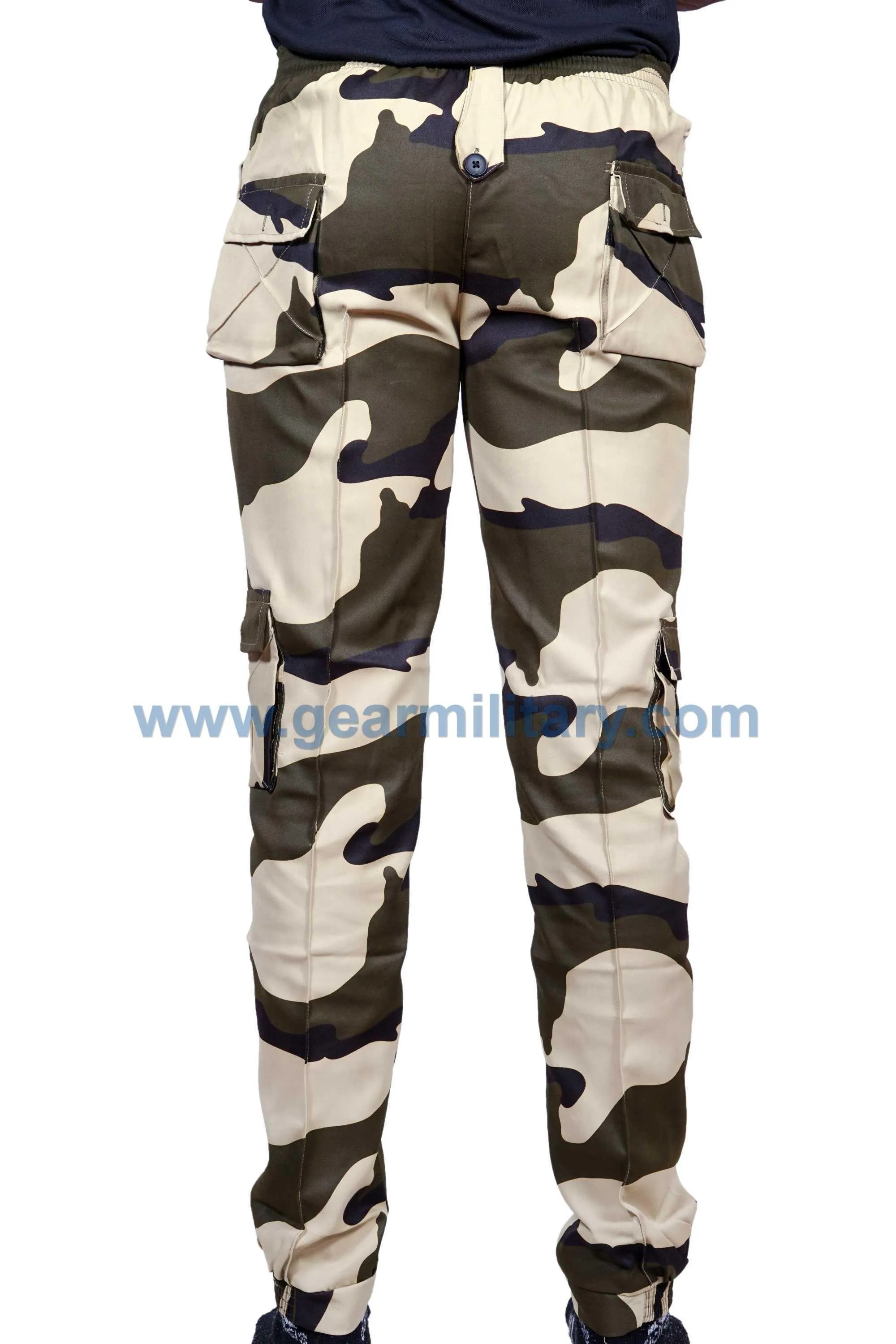 CISF Camo Print Six pocket Pants