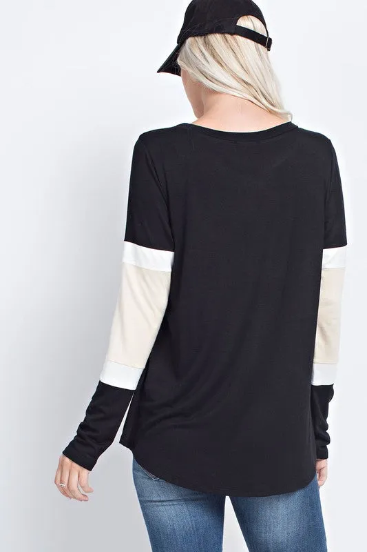 Color Block Top
