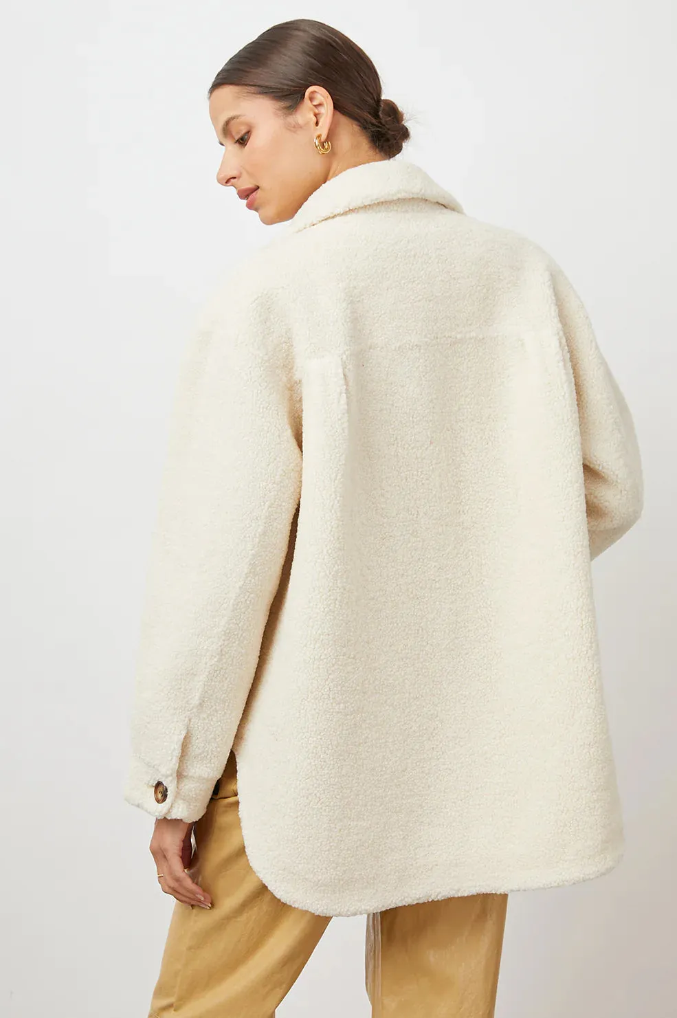 Connie Ivory Teddy Jacket