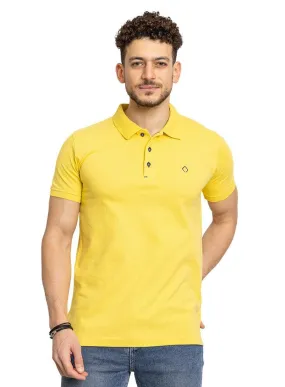 Cyber Yellow Basic Polo