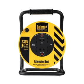 Defender Light Cable Reel 50m - 230V 13A