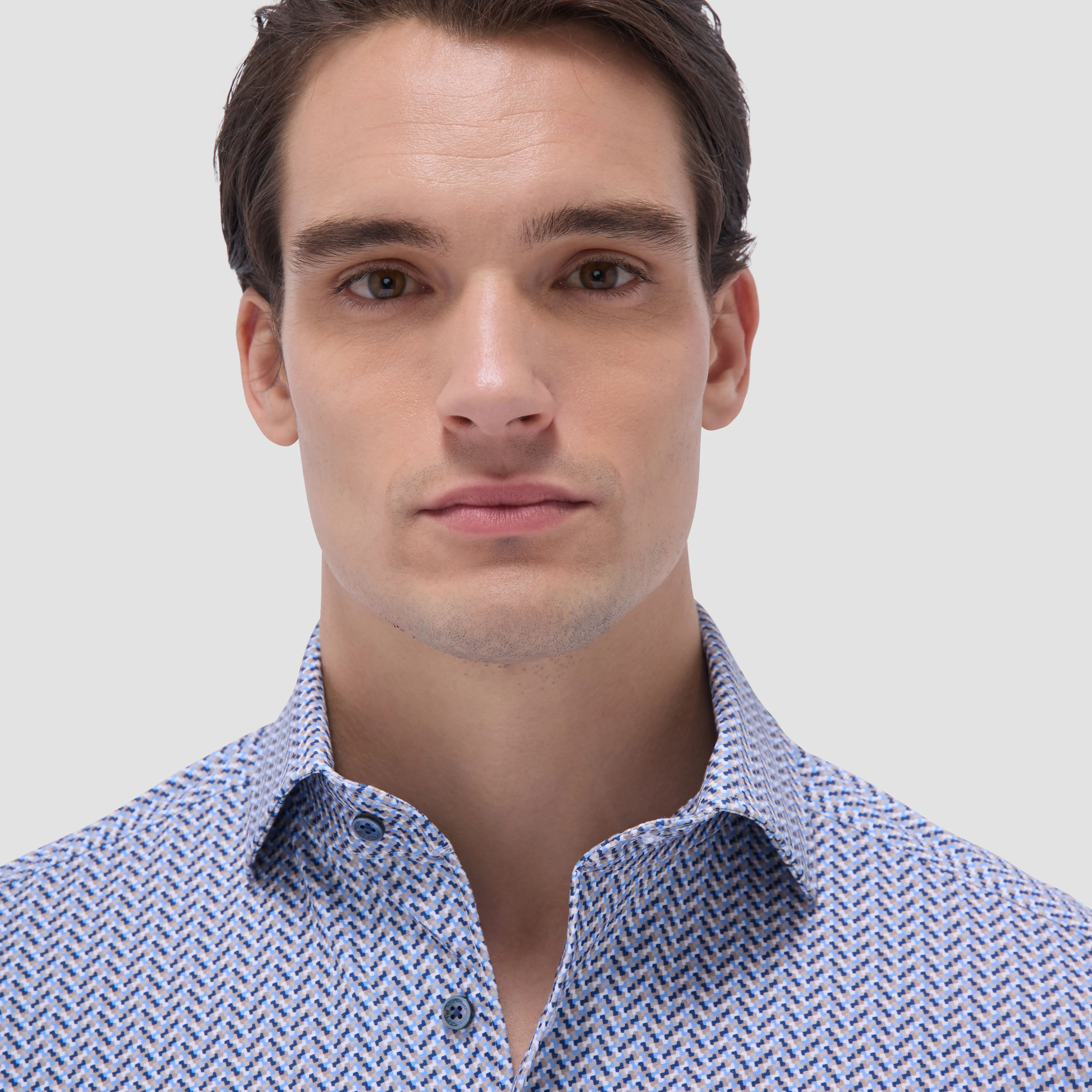 Devon Herringbone OoohCotton Shirt