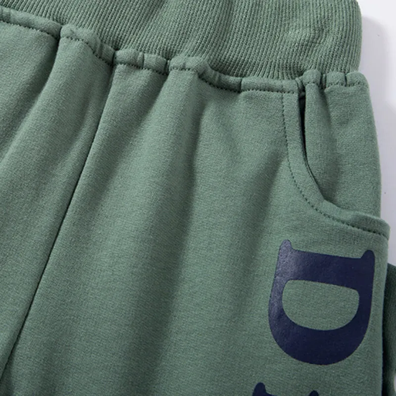 Dinosaur Sweatpants with Scales