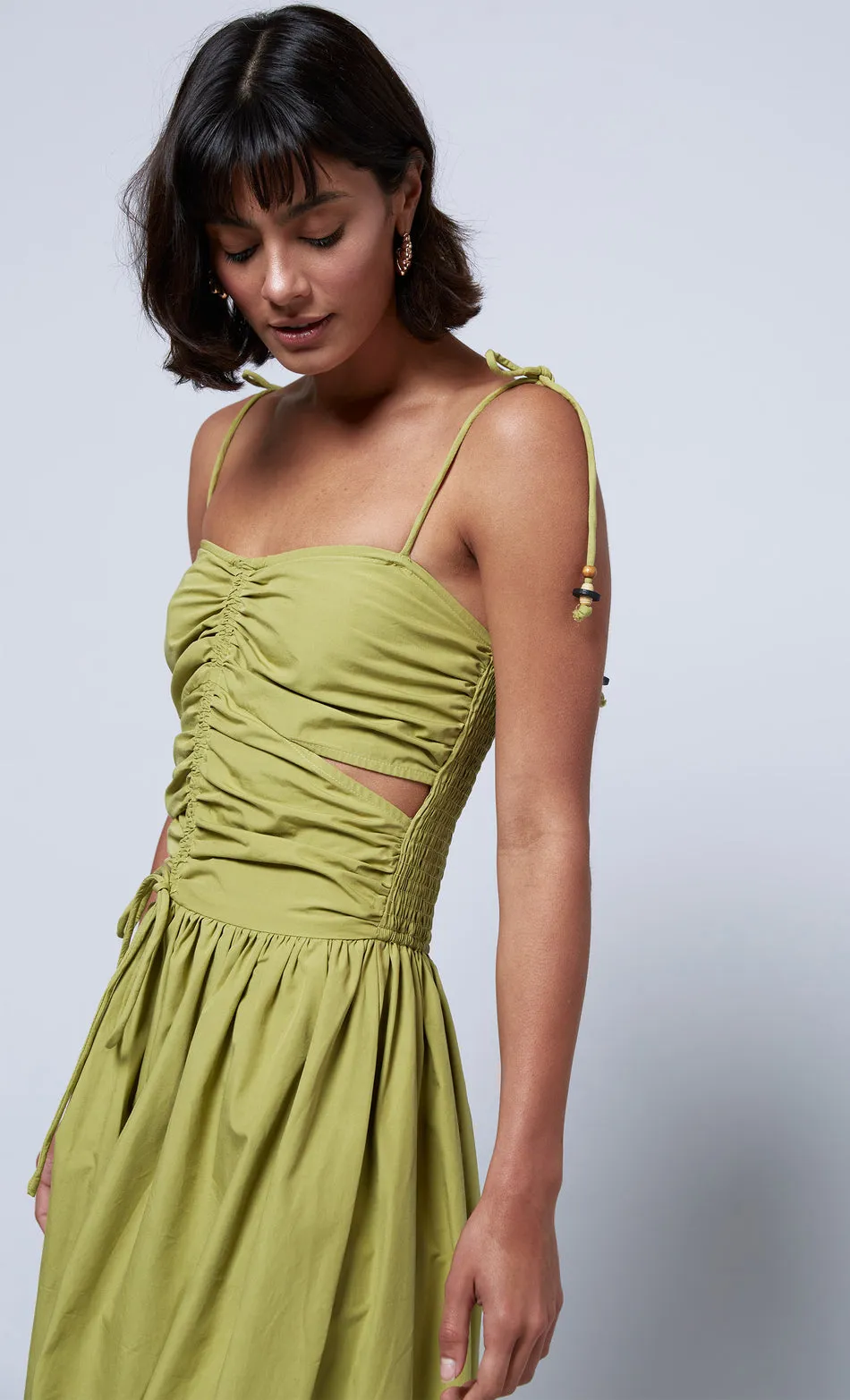 Drawstring Detail Dress