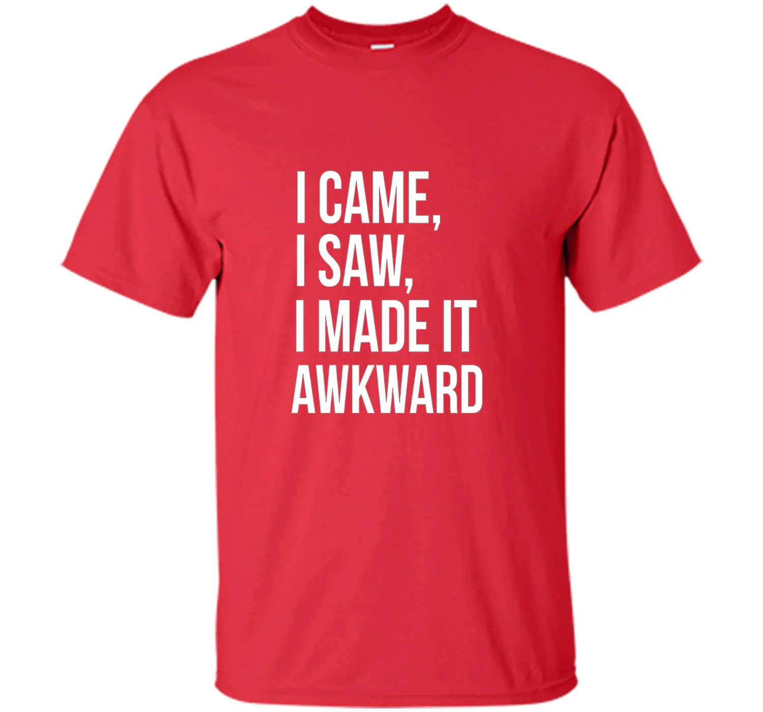 Funny Done Right: I Came I Saw I Made It Awkward T-Shirt