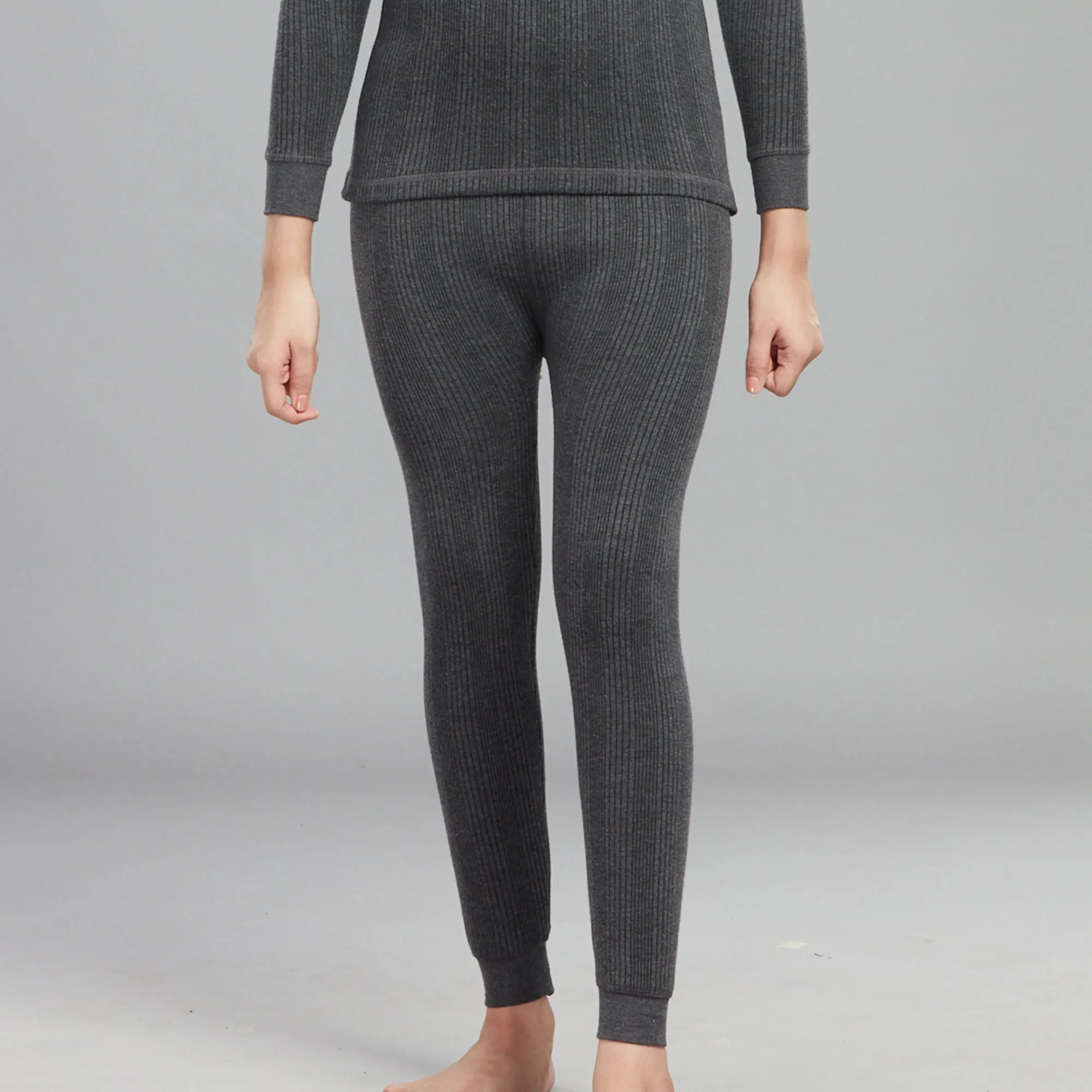 HINT KID'S THERMAL FLARE SMALL TROUSER CHARCOAL