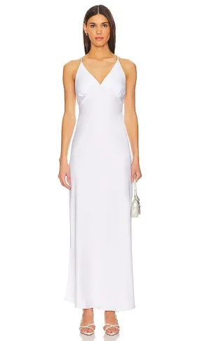 homebodii Houston Slip Dress in White