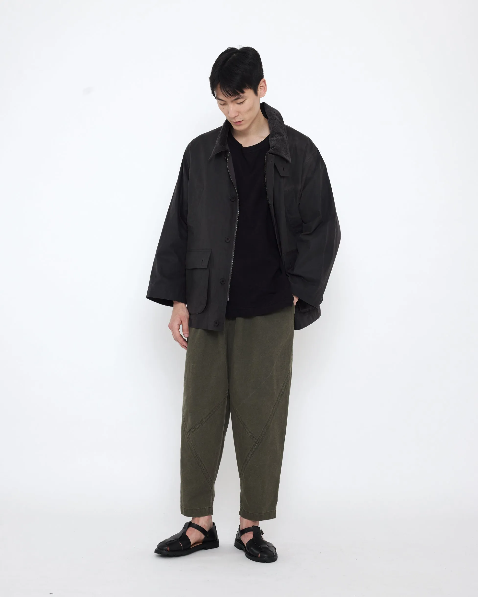 Hunting Short Coat - SS25 - Charcoal