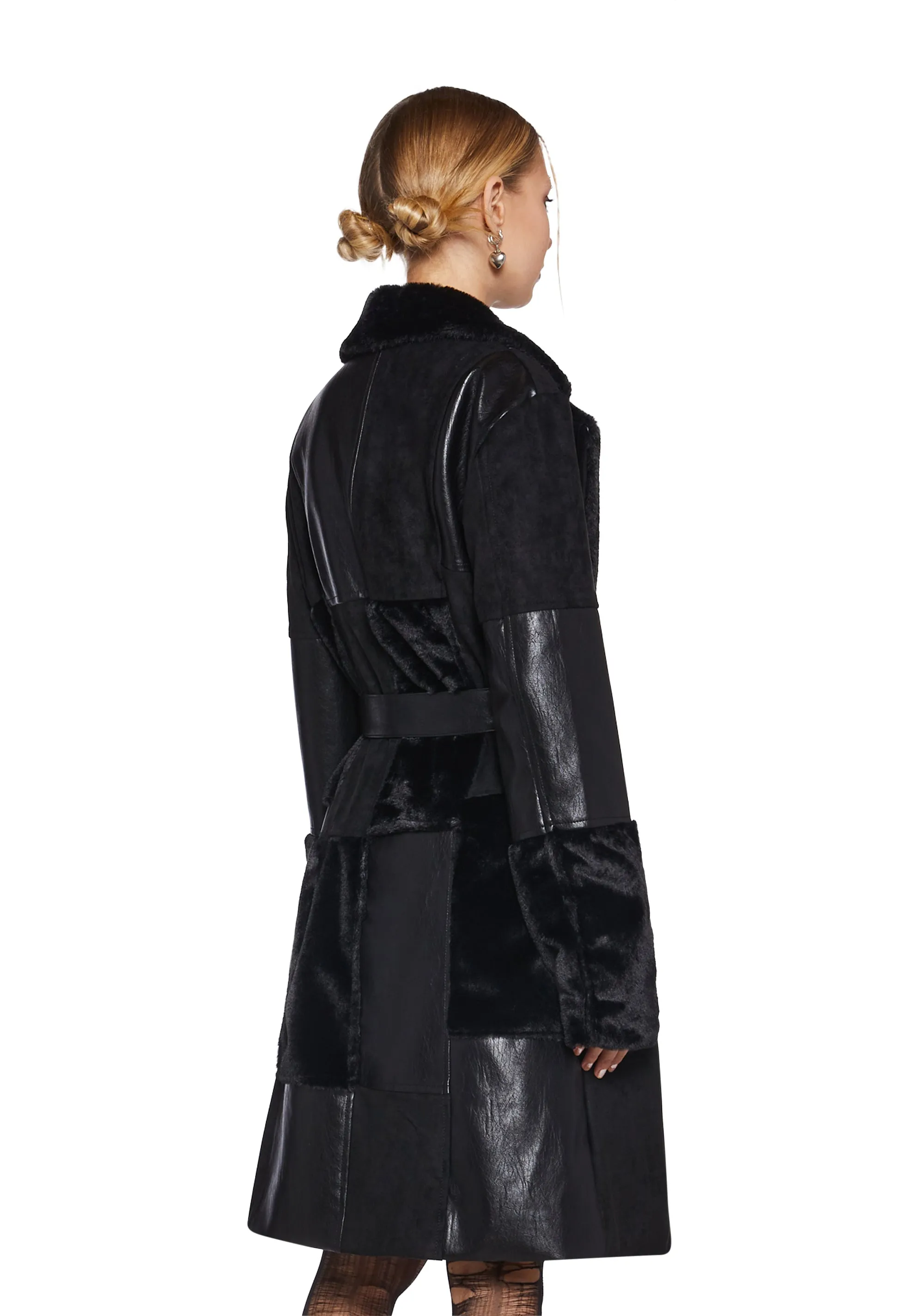 In The Twilight Faux Fur Coat