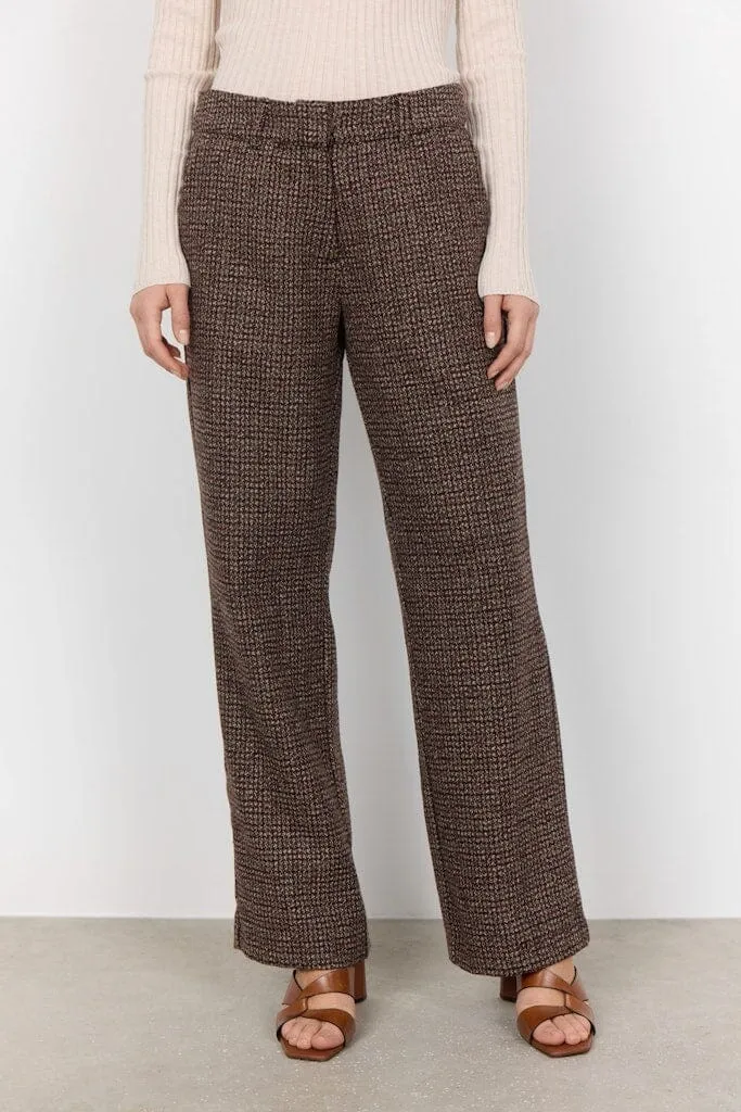 Isabea Pants in Black Combi