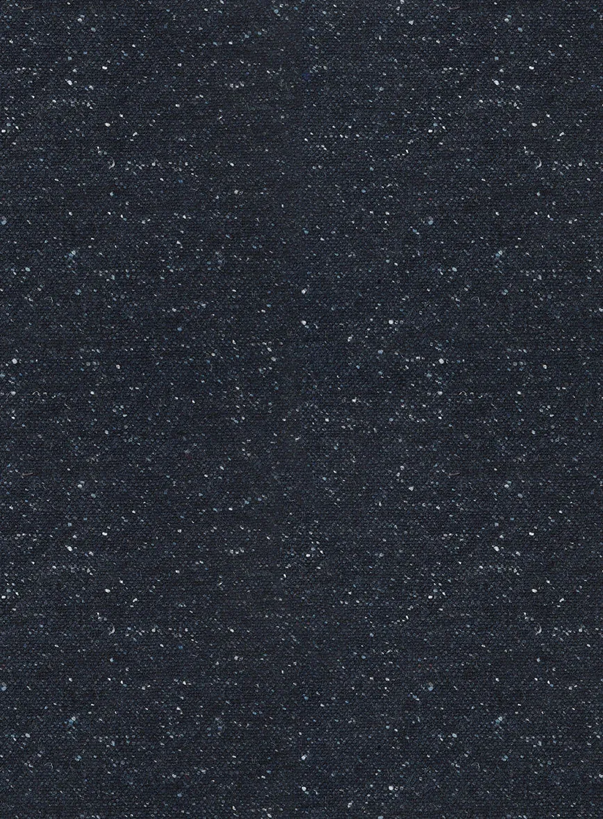 Italian Donegal Blue Wool Pants