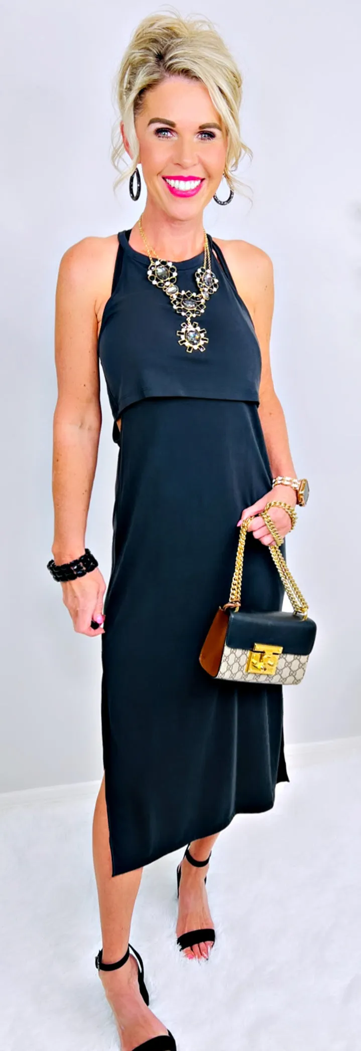 Its About The Open Sides & Slits Dress