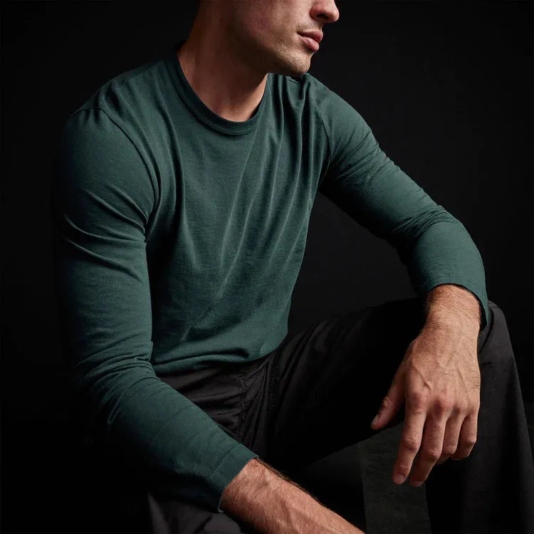 JAMES PERSE MENS LONG SLEEVE CREW TEE- 5 COLORS