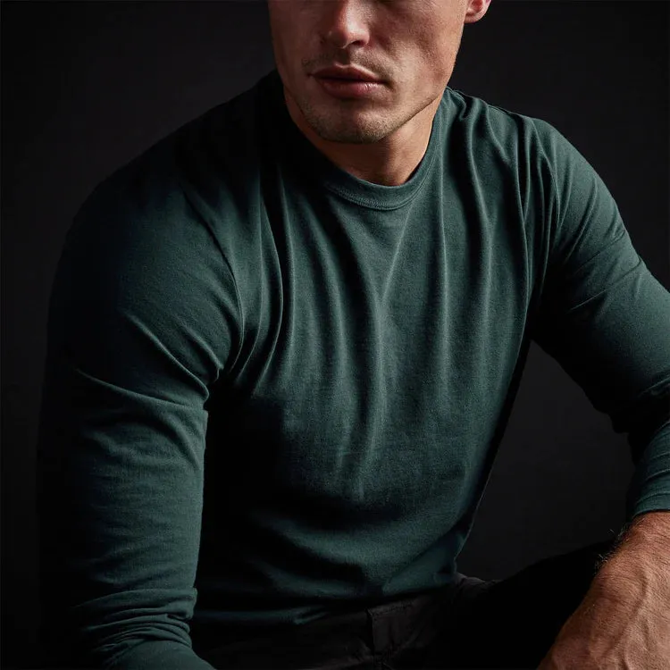 JAMES PERSE MENS LONG SLEEVE CREW TEE- 5 COLORS