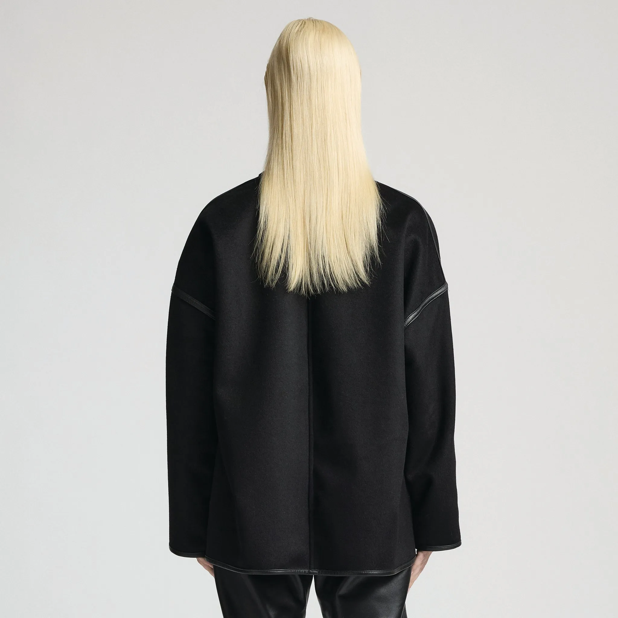 Jasmine Coat - Jet Black