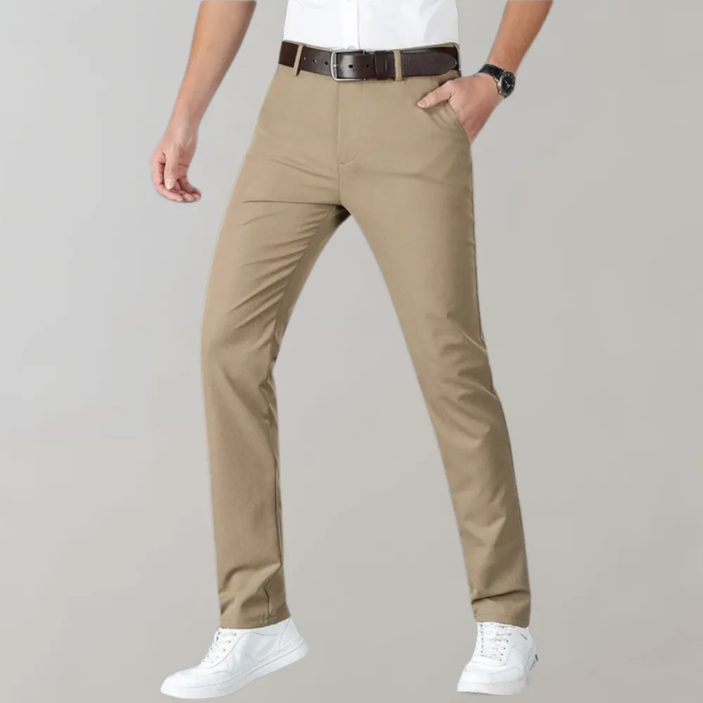 Konrad - Slimme casual chino broek