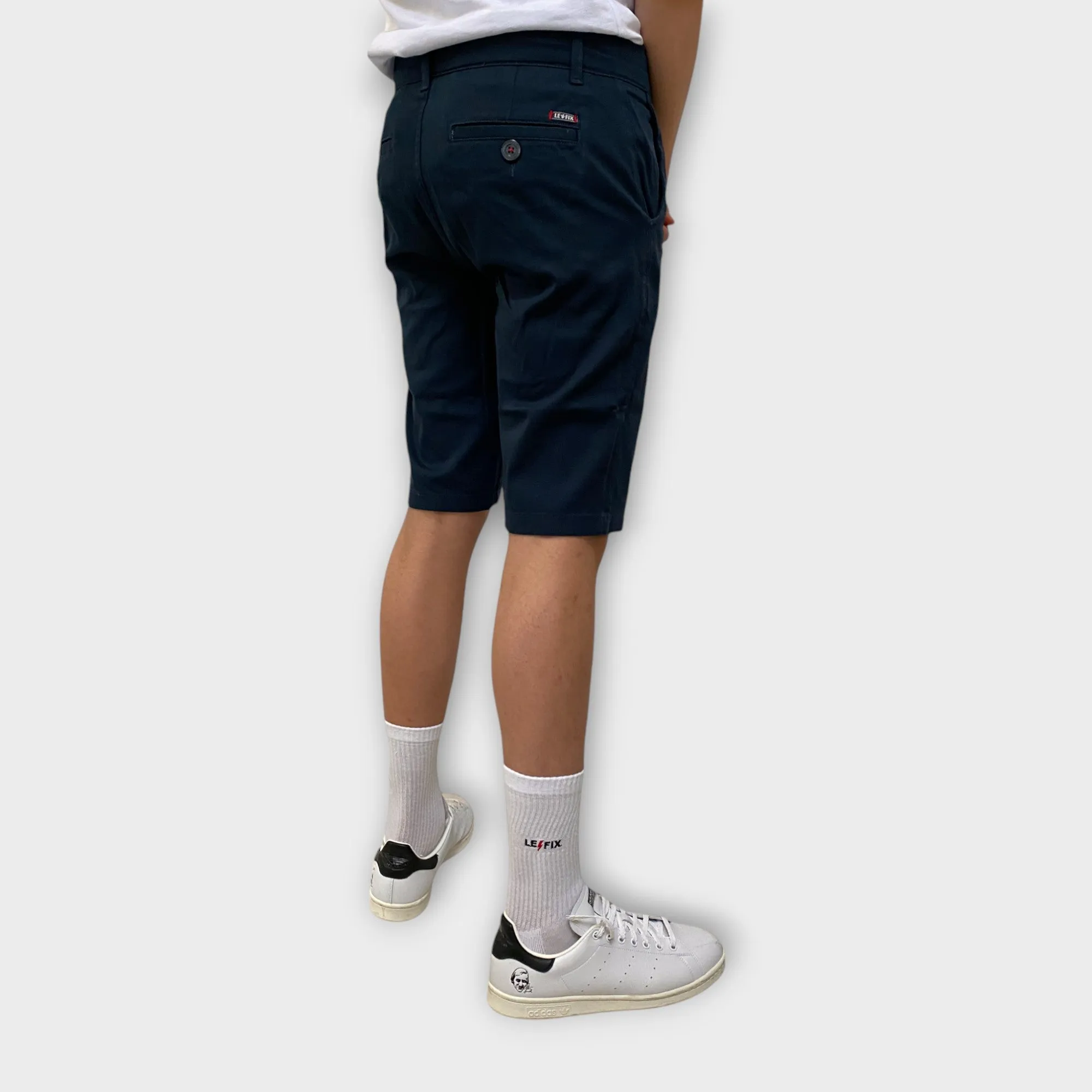 Le Fix Chino Shorts I Navy
