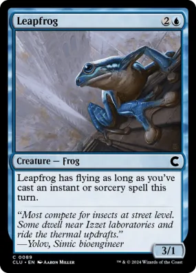 Leapfrog [Ravnica: Clue Edition]