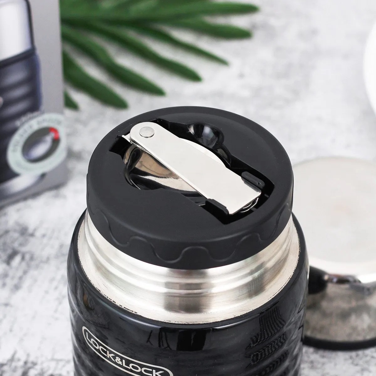 Lock & Lock Wave Classic Food Jar 550ml