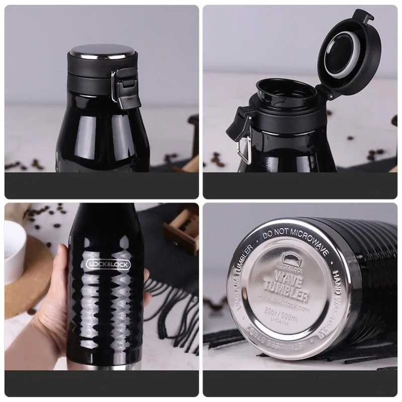 Lock & Lock Wave Thermal Tumbler 600ml