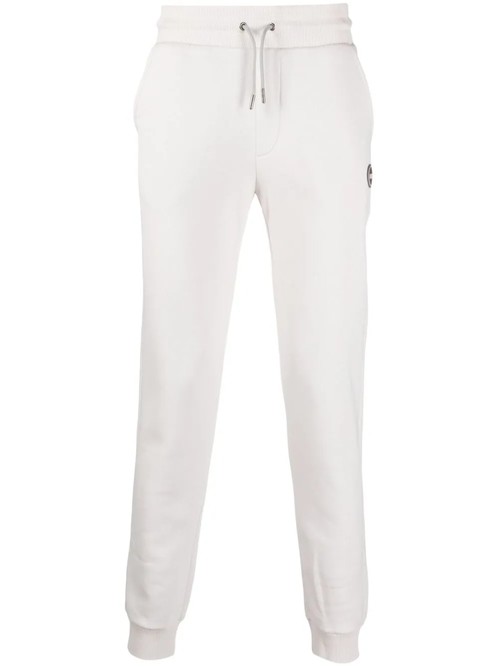 logo-patch jersey track pants