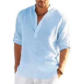 Men's Breathable Quick Dry Button Down Shirt T-Shirt Top