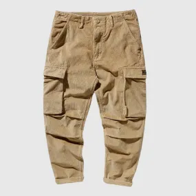 Men's Retro Corduroy Cargo Pants