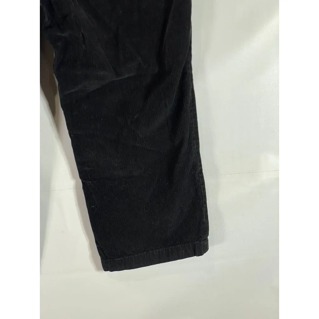 MICHAEL MICHAEL KORS Men's Black Corduroy Straight Leg Pants SZ 38X24