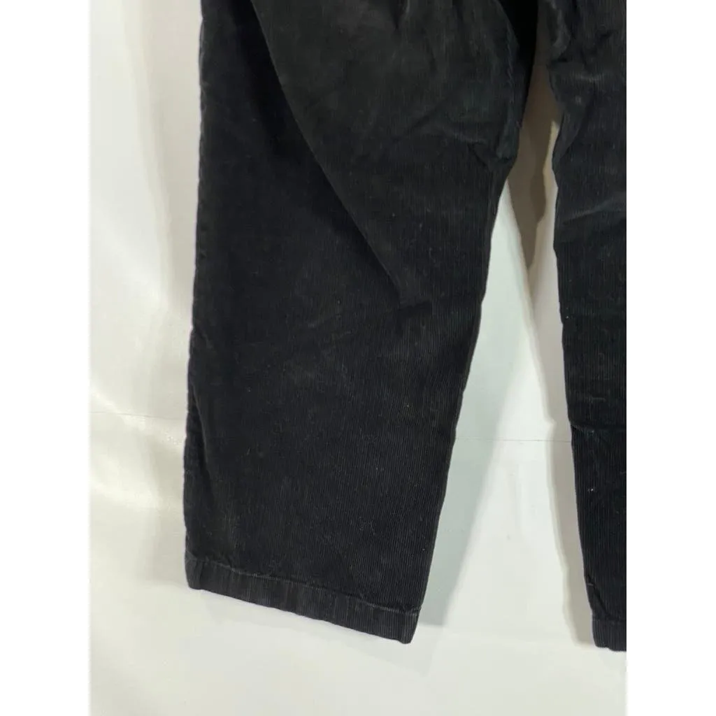 MICHAEL MICHAEL KORS Men's Black Corduroy Straight Leg Pants SZ 38X24