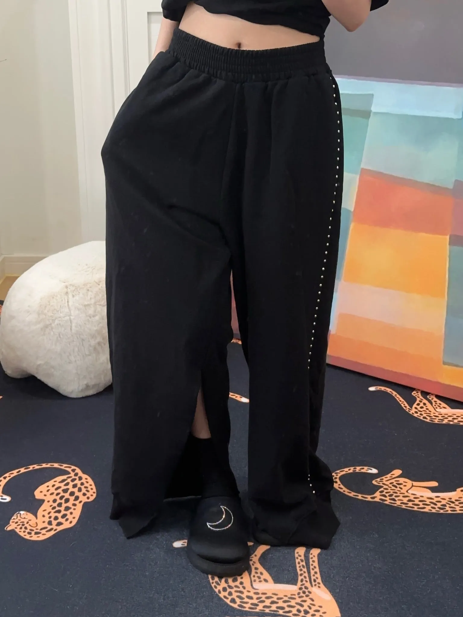 MM6 Maison Margiela SWEATPANTS WITH SHORTS AT THE BOTTOM